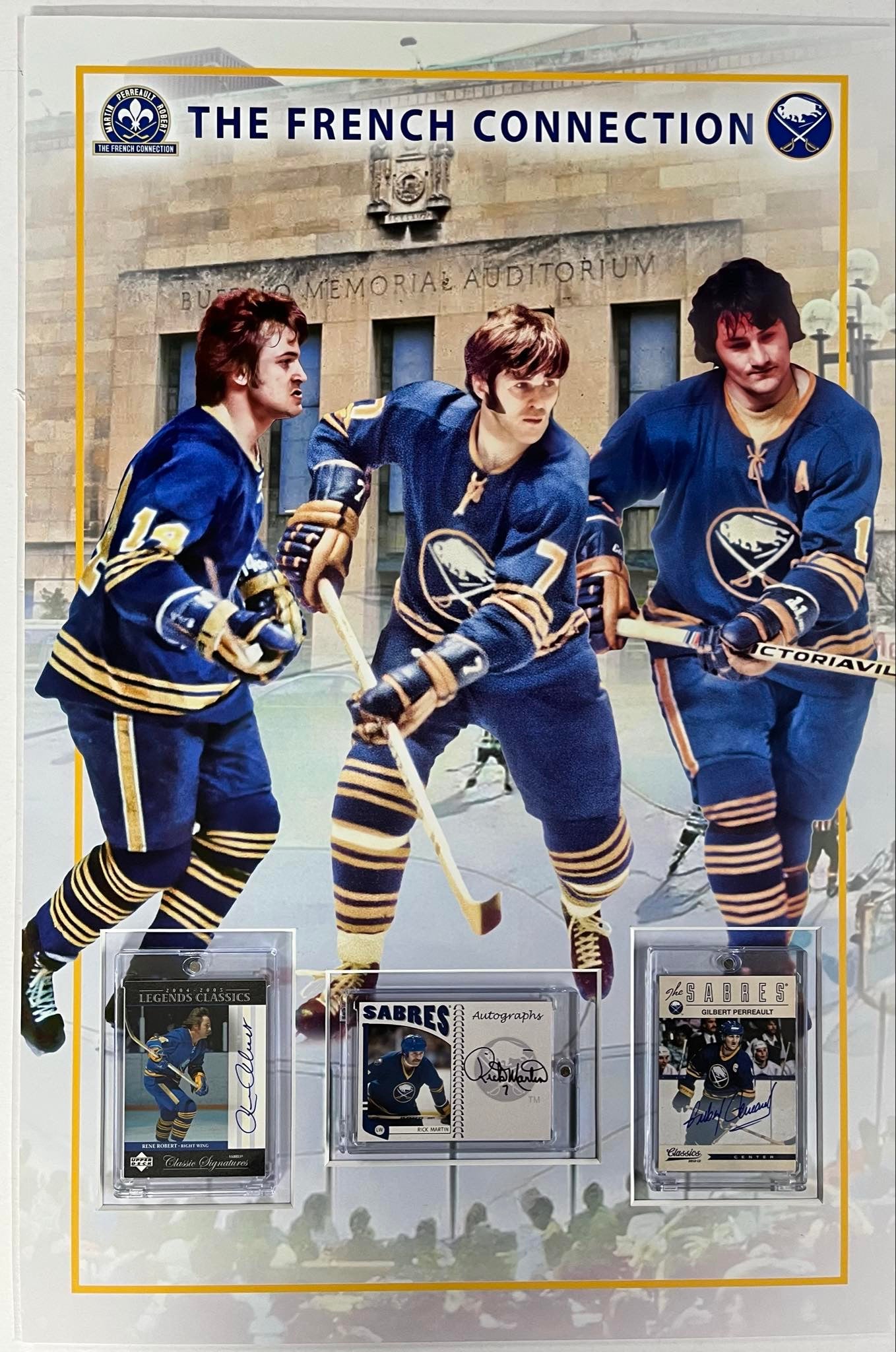 French Connection Custom 16x24 with Signed Cards
